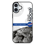 Nasa First Class Flight To The Moon iPhone 16 Case QC9912