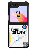 Nasa Round Trip The Sun Samsung Galaxy Z Flip 5 5G 2023 Case OV9916