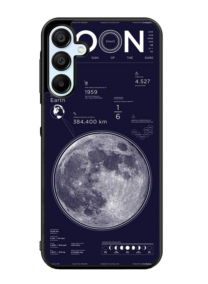 Nasa MOON The bright sign of the dark Samsung Galaxy A15 5G Case OV9915