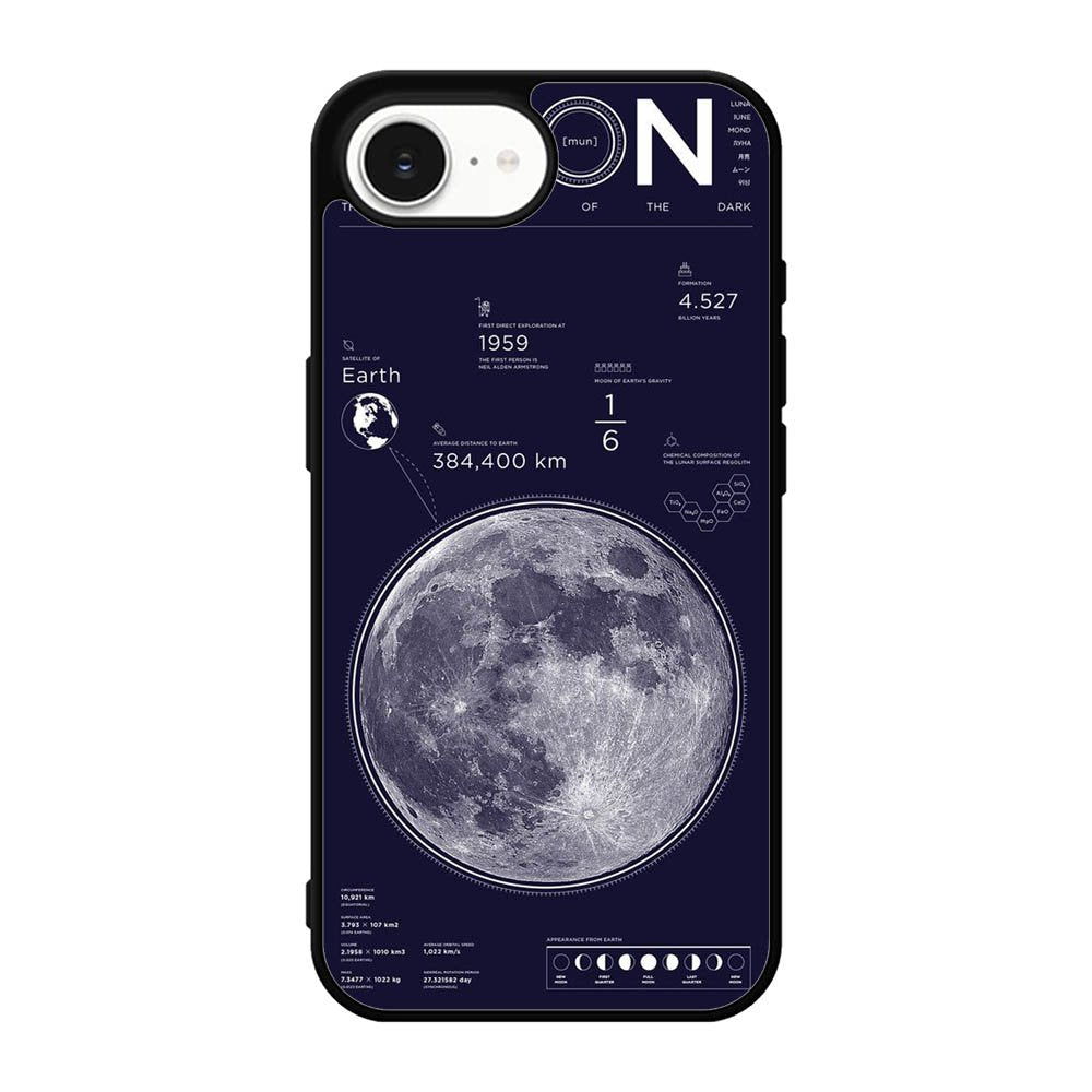 Nasa MOON The bright sign of the dark iPhone 17e Case OV9915