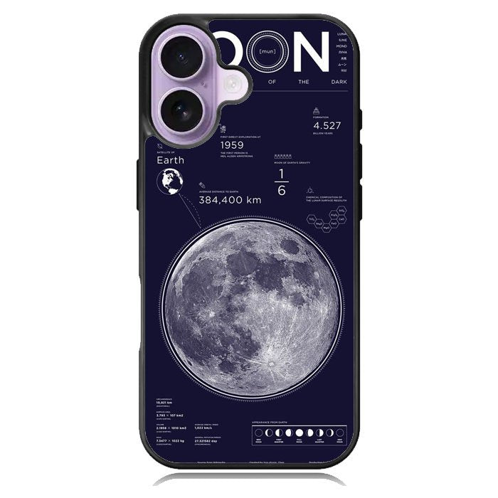 Nasa MOON The bright sign of the dark iPhone 17 Case OV9915