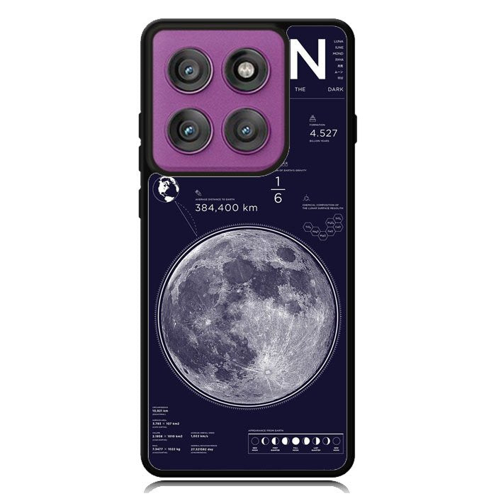 Nasa MOON The bright sign of the dark Motorola Moto Edge 2025 | Moto Edge 60 Fusion | Moto Edge 60 Pro Case OV9915