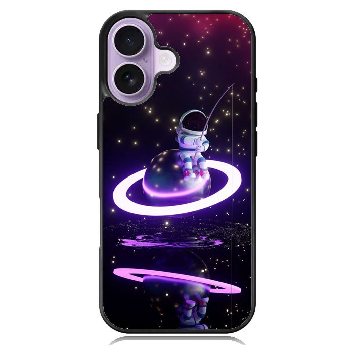 An astronaut hunts for the stars iPhone 17 Case OV9904