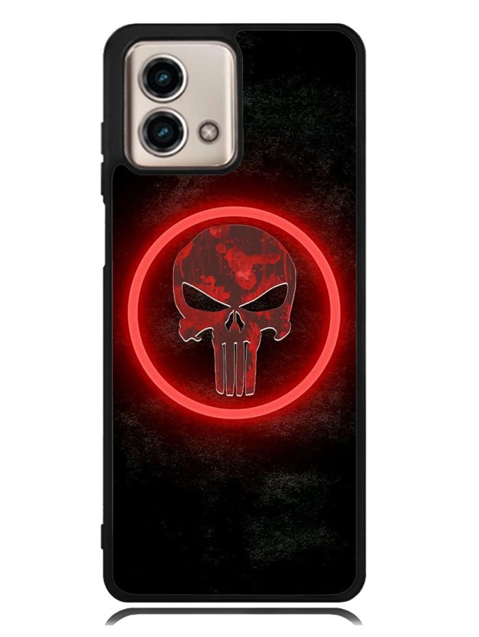 Punisher Red Glow Motorola Moto G Stylus 5G 2023 Case OV9919
