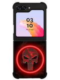 Punisher Red Glow Samsung Galaxy Z Flip 5 5G 2023 Case OV9919
