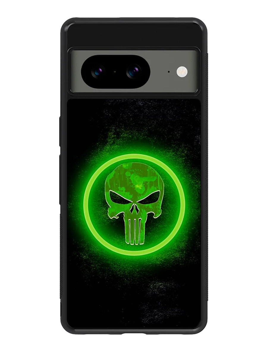 Punisher Green Glow Google Pixel 8 Case QC9918