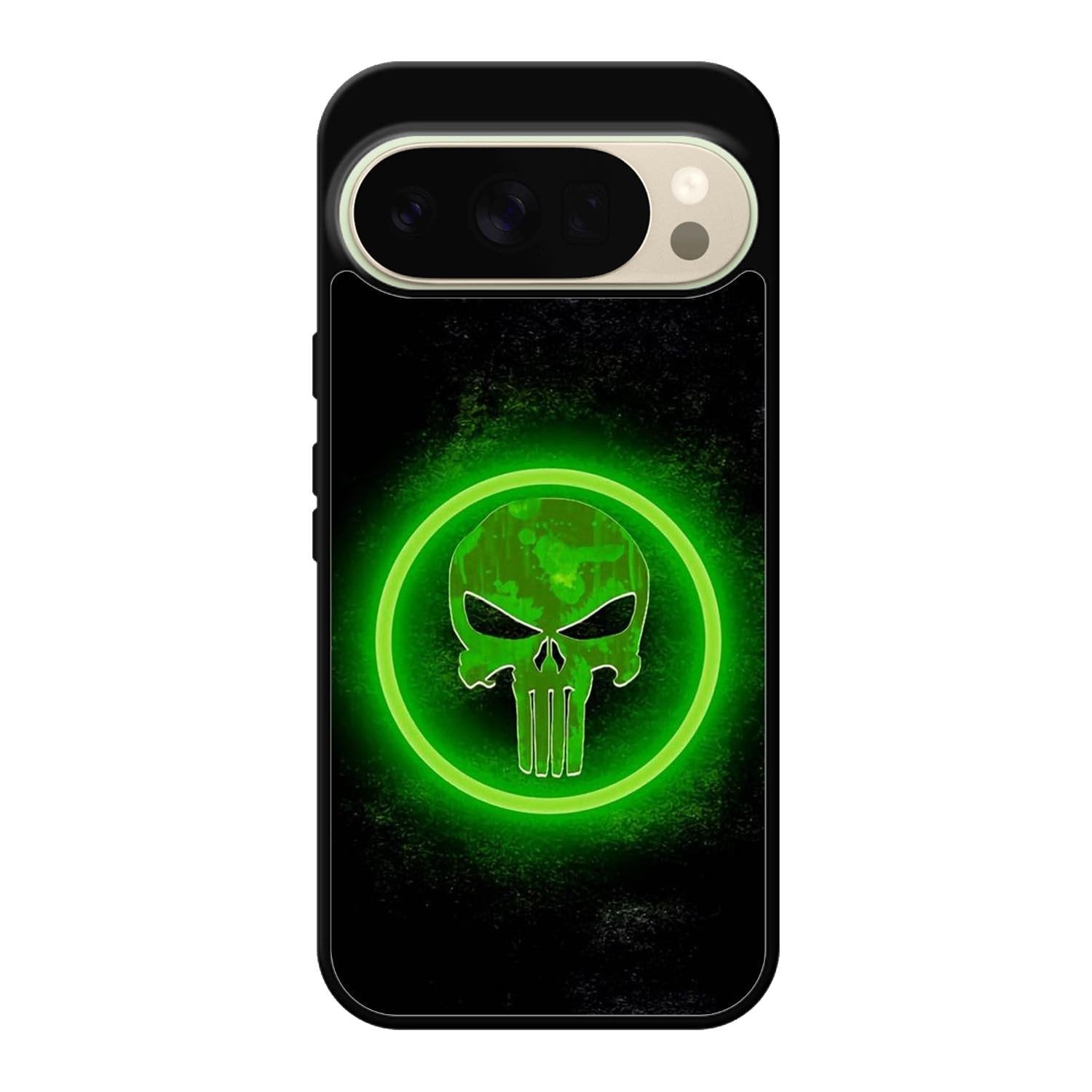 Punisher Green Glow Google Pixel 10 Pro Case QC9918