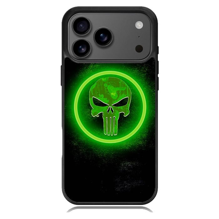 Punisher Green Glow Samsung Galaxy S26 Ultra Case OV9918