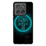 Punisher Blue Glow Motorola Moto Edge 2025 Case OV9917