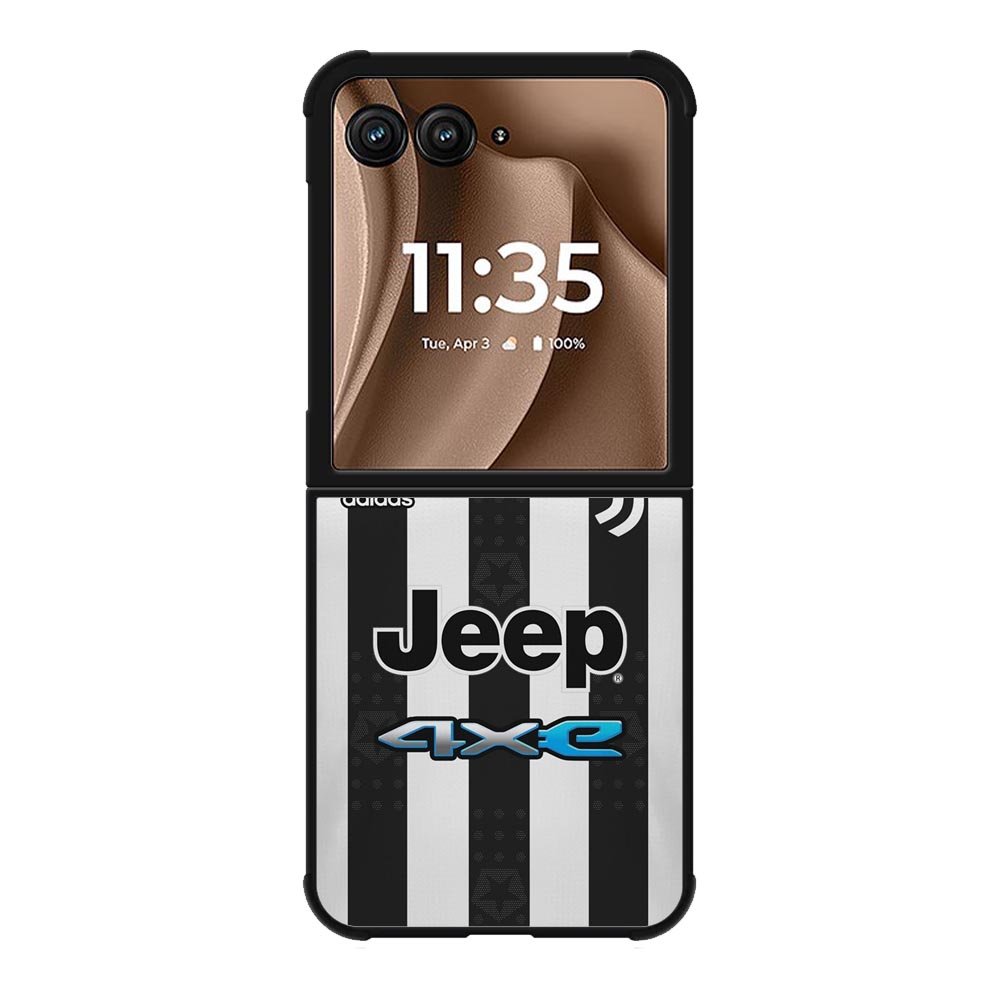 Juventus 2021-2022 Home Jersey Motorola Moto RAZR Plus 2025 Case OV8785
