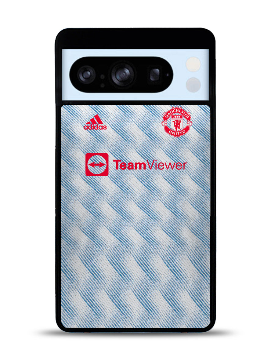 Manchester United 2021-2022 Away Jersey Google Pixel 8 Pro Case QC8787