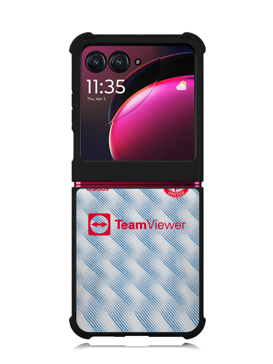 Manchester United 2021-2022 Away Jersey Motorola Moto Razr Plus 2023 , Moto Razr+ 2023 Case OV8787
