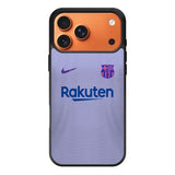 Barcelona FC 2021-2022 Away Jersey iPhone 17 Pro Case QC8786