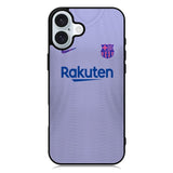 Barcelona FC 2021-2022 Away Jersey iPhone 16 Case QC8786