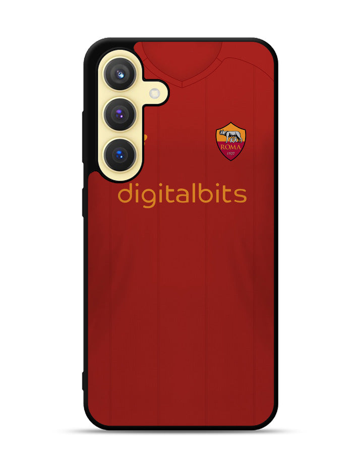 AS Roma 2021-2022 Home Jersey Samsung Galaxy S25 5G Case OV8790