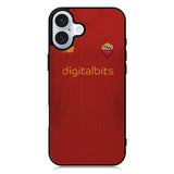 AS Roma 2021-2022 Home Jersey iPhone 16 Case QC8790