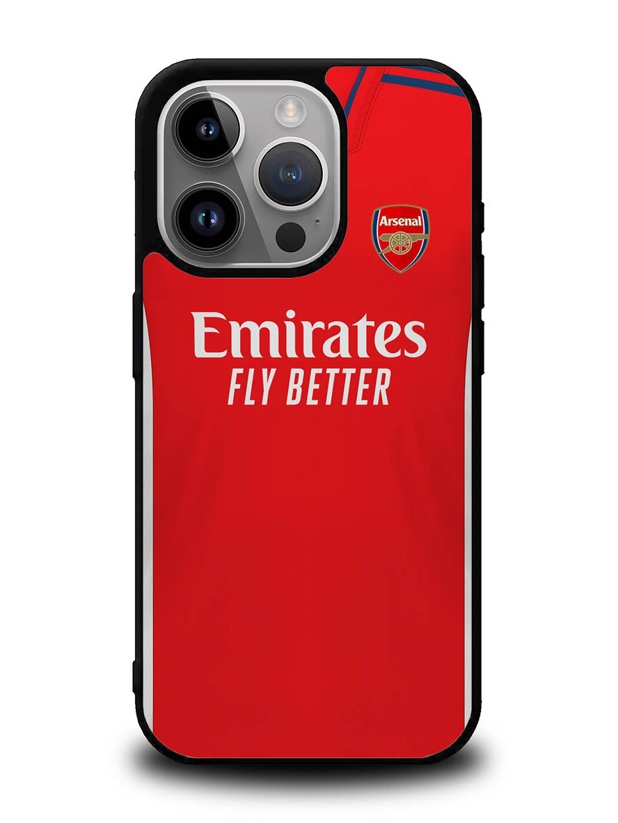 Arsenal 2021-2022 Home Jersey iPhone 16 Pro Max Case QC8789