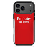 Arsenal 2021-2022 Home Jersey iPhone 17 Pro Case RC8789