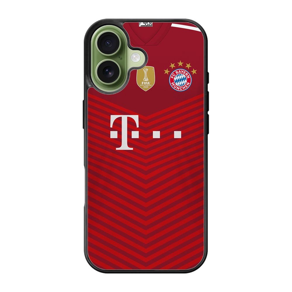 FC Bayern Munchen 2021-2022 Home Jersey iPhone 17 Case QC8797