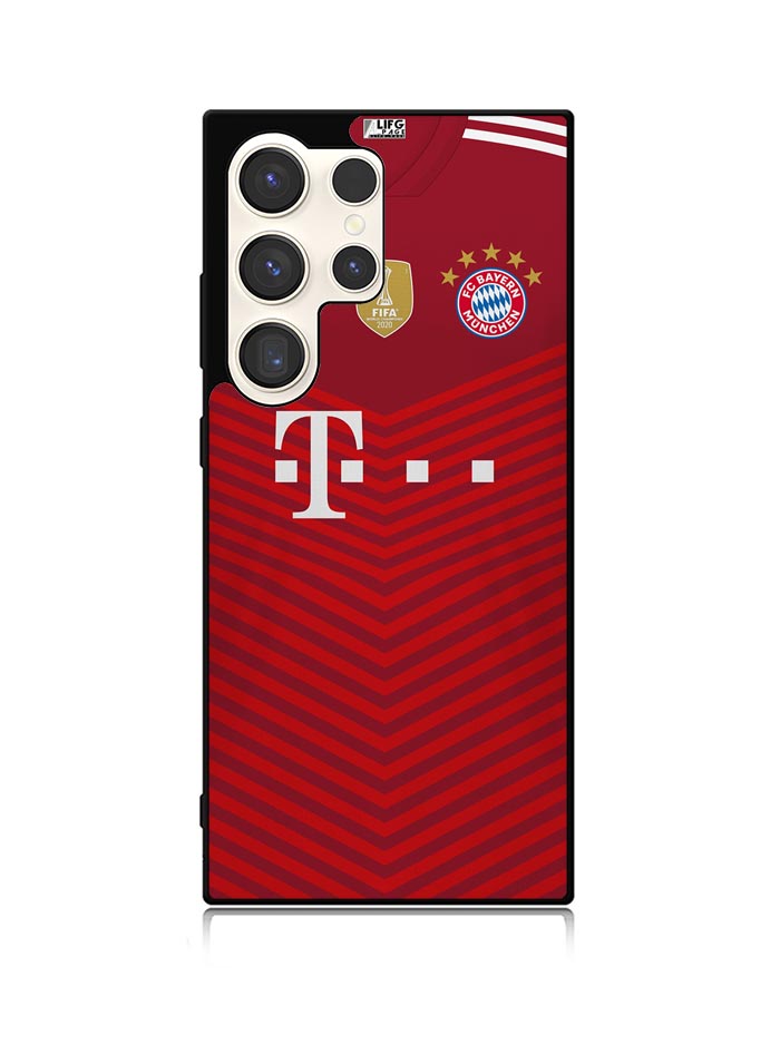 FC Bayern Munchen 2021-2022 Home Jersey Samsung Galaxy S25 Ultra 5G Case QC8797