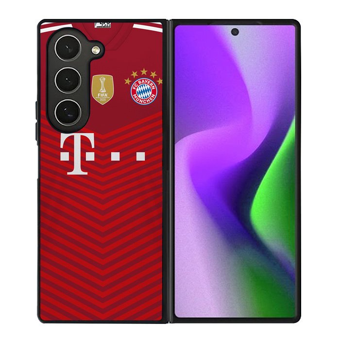 FC Bayern Munchen 2021-2022 Home Jersey Samsung Galaxy Z Fold 6 5G 2024 Case OV8797