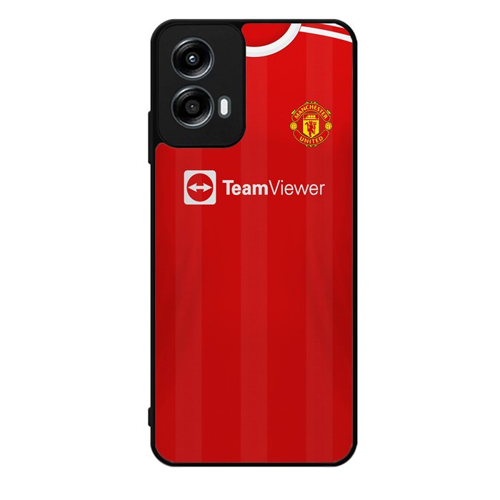 Manchester United 2021-2022 Home Jersey Motorola Moto G Play 2024 Case OV8801