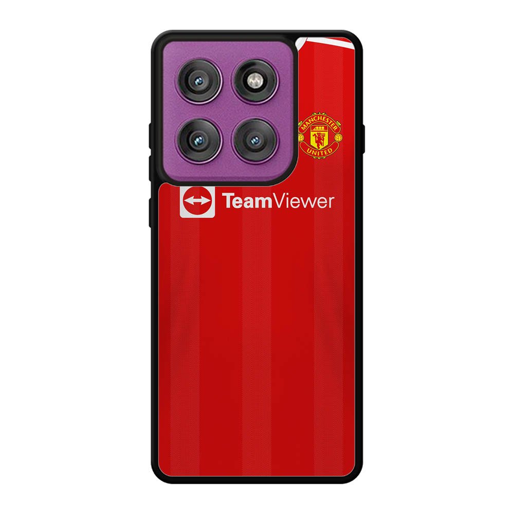Manchester United 2021-2022 Home Jersey Motorola Moto Edge 60 Pro Case QC8801