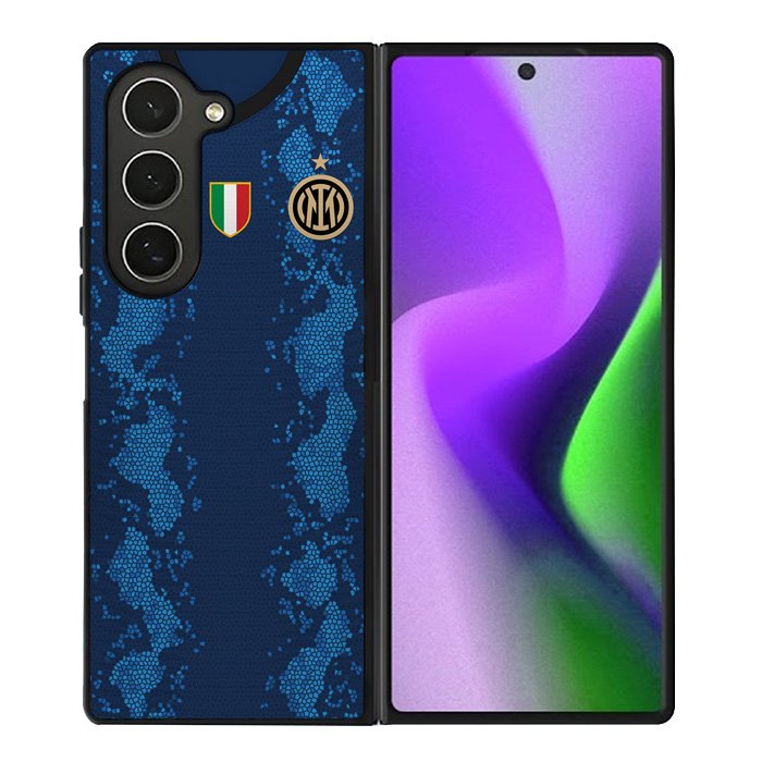 Inter Milan 2021-2022 Home Jersey Samsung Galaxy Z Fold 6 5G 2024 Case OV8798