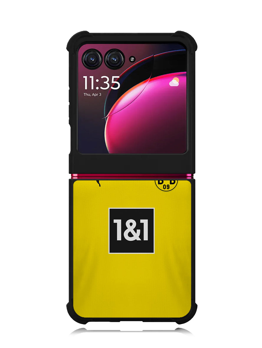 Borussia Dortmund 2021-2022 Home Jersey Motorola Moto Razr Plus 2023 , Moto Razr+ 2023 Case OV8794