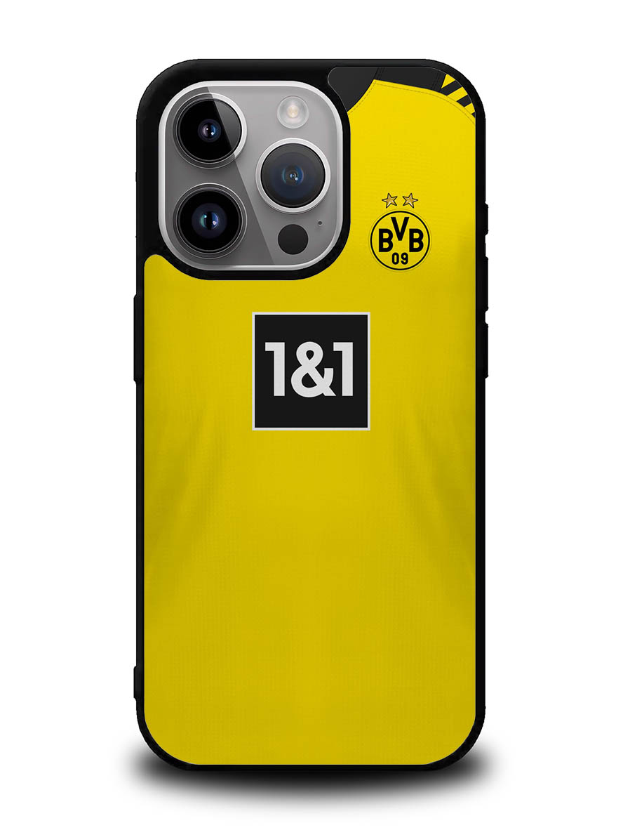 Borussia Dortmund 2021-2022 Home Jersey iPhone 16 Pro Case OV8794