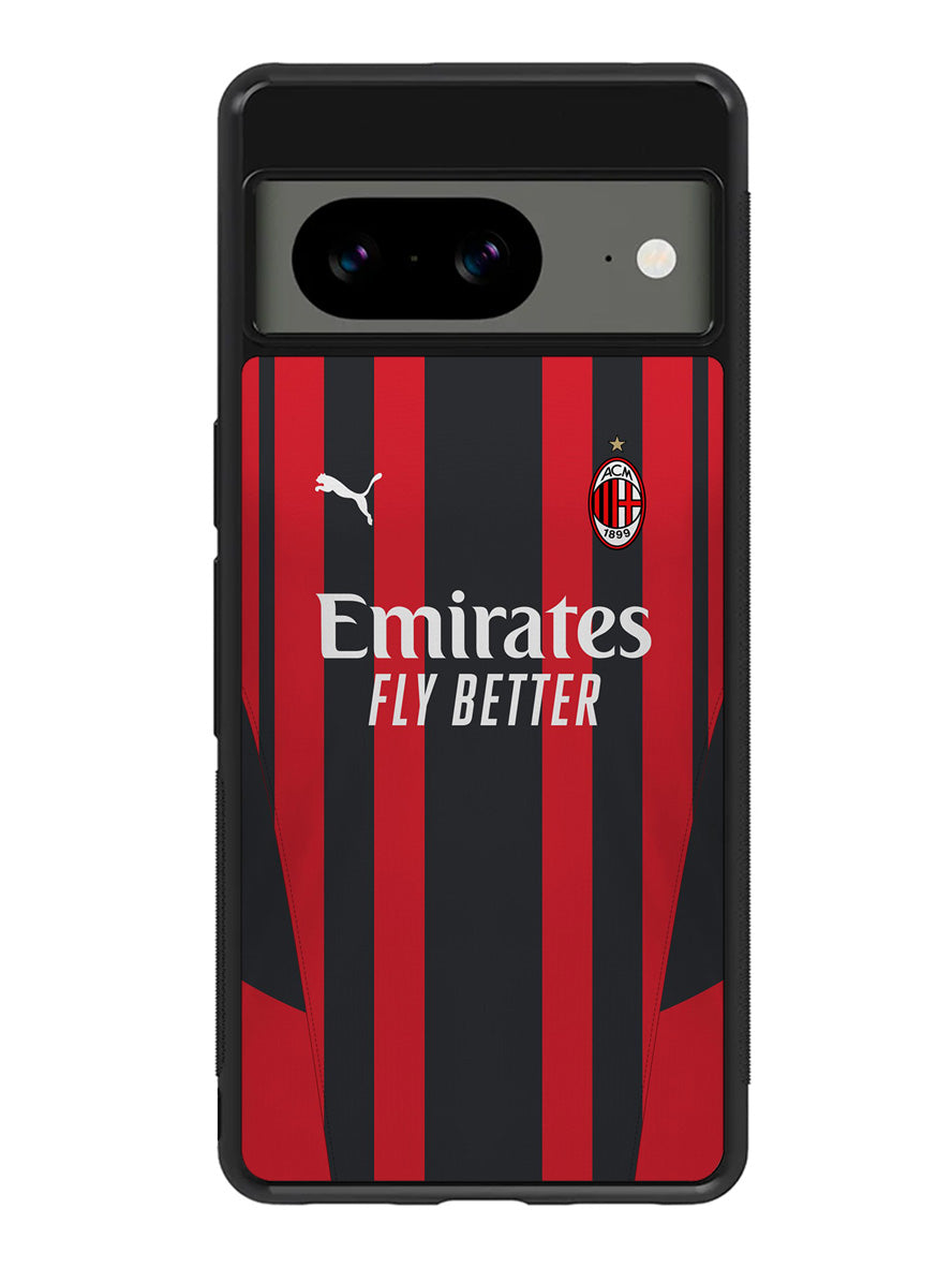 AC MILAN 2021-2022 Home Jersey Google Pixel 8 Case QC8788