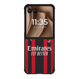 AC MILAN 2021-2022 Home Jersey Motorola Moto RAZR Plus 2025 Case OV8788