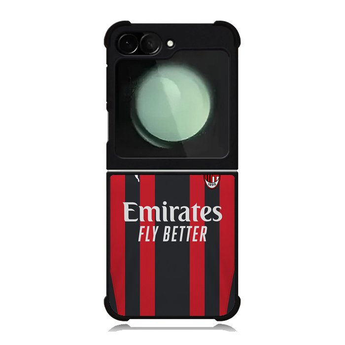 AC MILAN 2021-2022 Home Jersey Samsung Galaxy Z Flip 6 5G 2024 Case OV8788