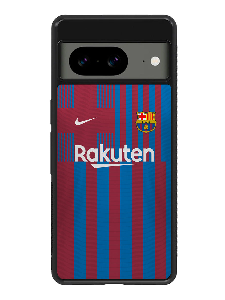 FC Barcelona 2021-2022 Home Jersey Google Pixel 8 Case QC8796