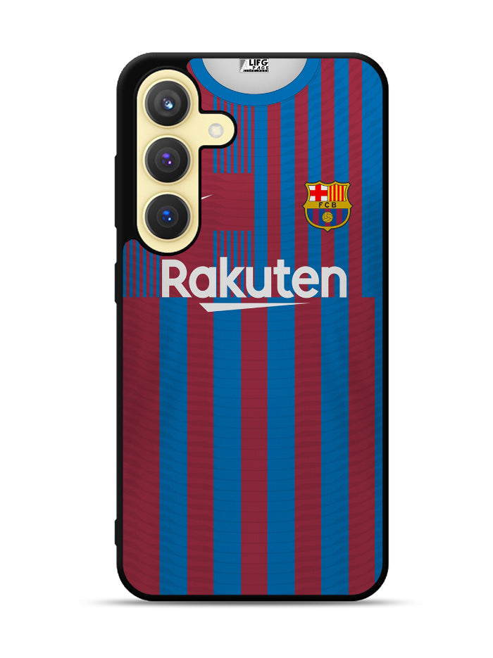 FC Barcelona 2021-2022 Home Jersey Samsung Galaxy S25 5G Case OV8796