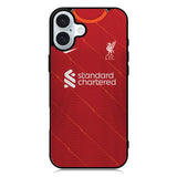 Liverpool 2021-2022 Home Jersey iPhone 16 Plus Case QC8799
