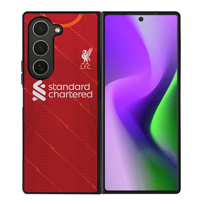 Liverpool 2021-2022 Home Jersey Samsung Galaxy Z Fold 6 5G 2024 Case OV8799