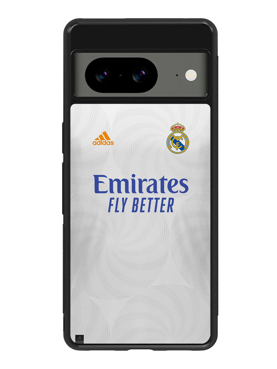 Real Madrid 2021-2022 Home Jersey Google Pixel 8 Case QC8805