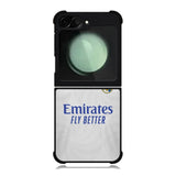 Real Madrid 2021-2022 Home Jersey Samsung Galaxy Z Flip 6 5G 2024 Case OV8805
