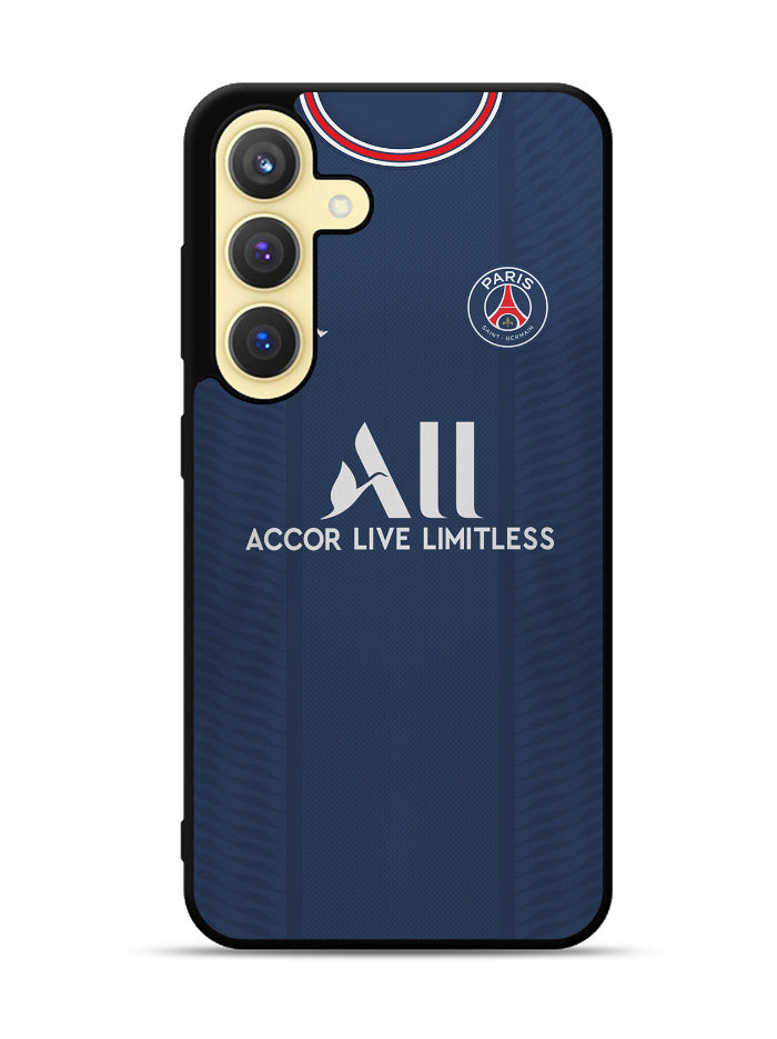 Paris Saint-Germain 2021-2022 Home Jersey Samsung Galaxy S24 FE 5G Case OV8803
