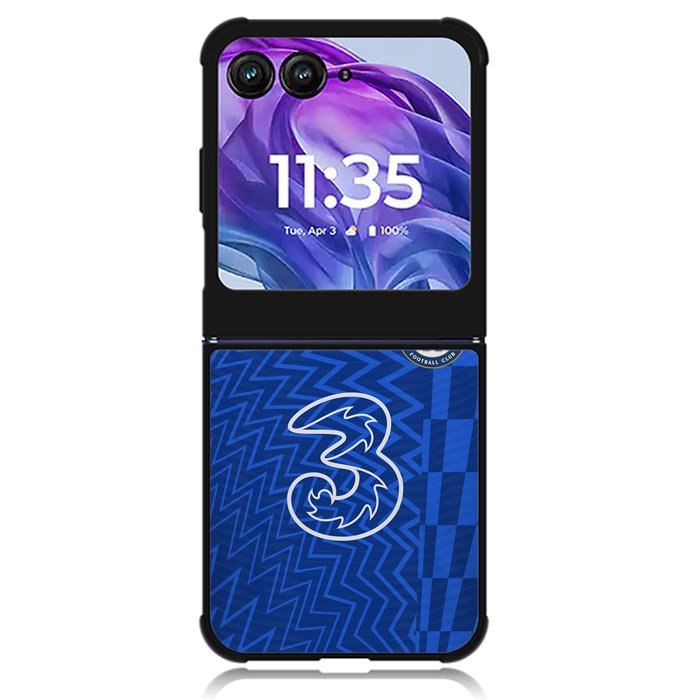 Chelsea FC 2021-2022 Home Jersey Motorola Moto Razr Plus 2024 , Moto Razr+ 2024 Case OV8795