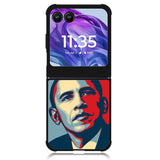 Obama Hope Poster Style Motorola Moto Razr Plus 2024 , Moto Razr+ 2024 Case OV8819