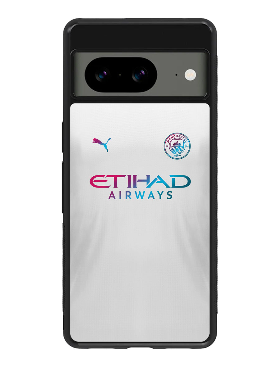 Manchester City 2021-2022 Away Jersey Google Pixel 8 Case QC8817
