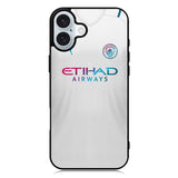 Manchester City 2021-2022 Away Jersey iPhone 16 Case QC8817