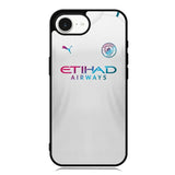 Manchester City 2021-2022 Away Jersey iPhone 16e Case OV8817