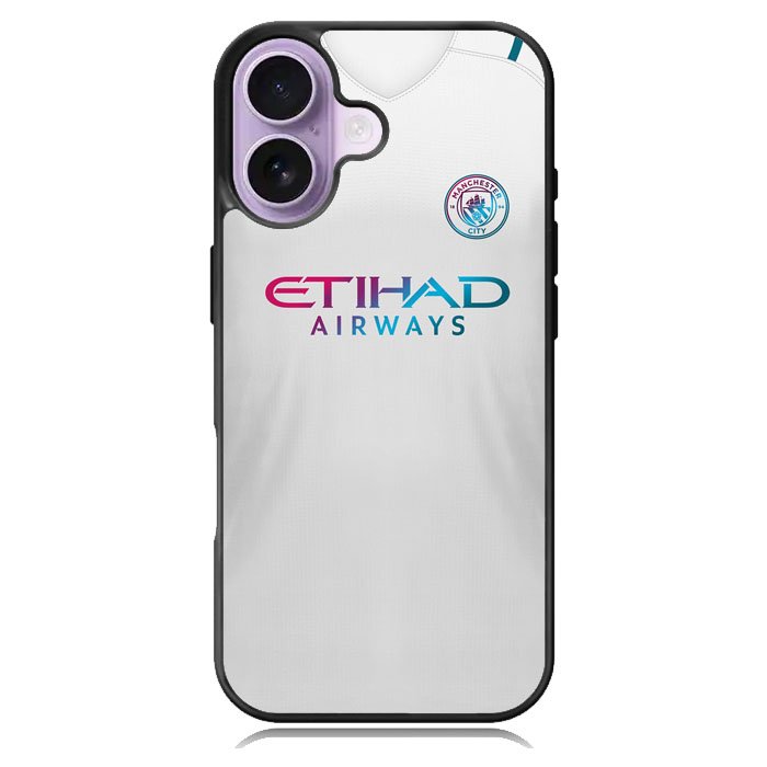 Manchester City 2021-2022 Away Jersey iPhone 17 Case OV8817