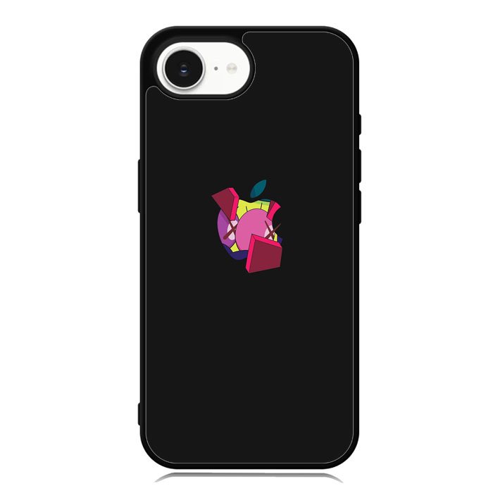 Kaws Apple Logo iPhone 16e Case OV8816