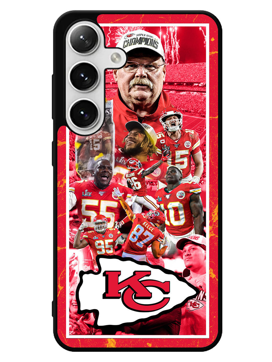 the super bowl Champion Kansas City Samsung Galaxy S25 5G Case