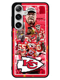 the super bowl Champion Kansas City Samsung Galaxy S25 5G Case