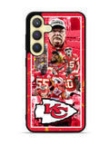 the super bowl Champion Kansas City Samsung Galaxy S25 Plus 5G , Samsung Galaxy S25+ 5G Case